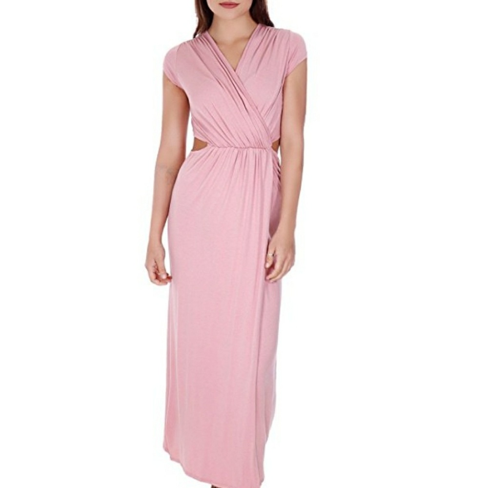 🚫💎NWT💎 Blush Cutout Essential Maxi Dress - Picture 5 of 6